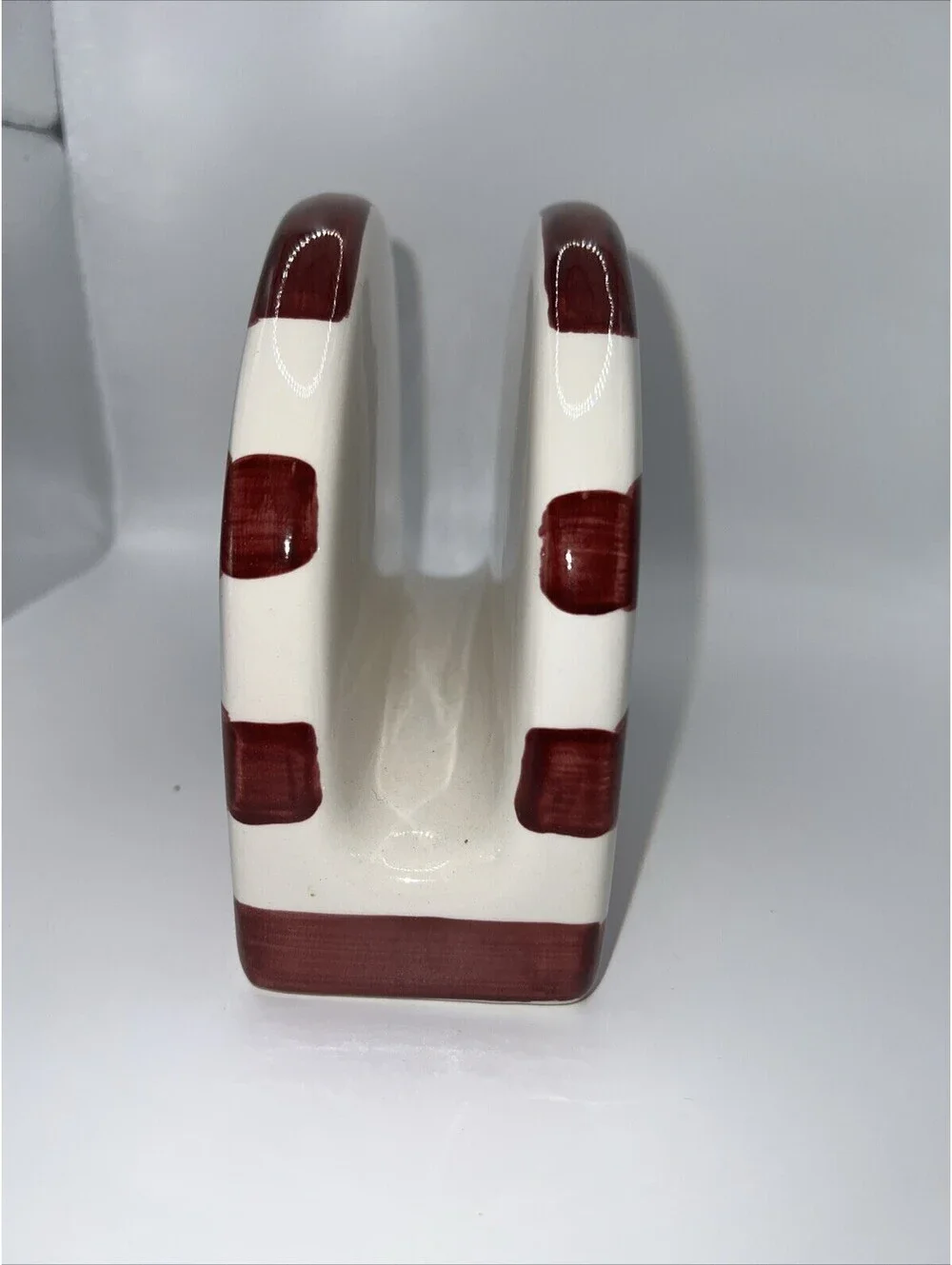 Large Patriotic Salt And Pepper Shakers And Napkin Holder